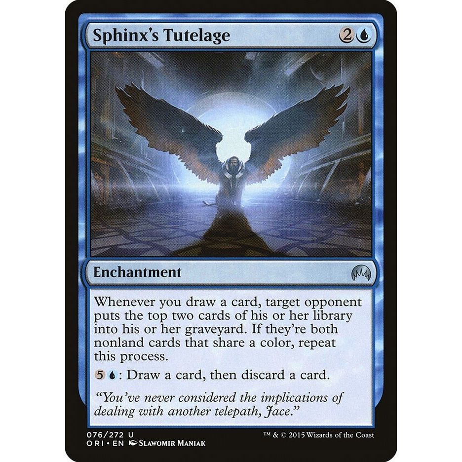 Image for Sphinx's Tutelage (76) (ORI) - Magic: The Gathering