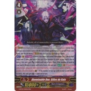 Image for Abominable One, Gilles de Rais (G-BT03/010EN) (G-BT03) - Cardfight Vanguard