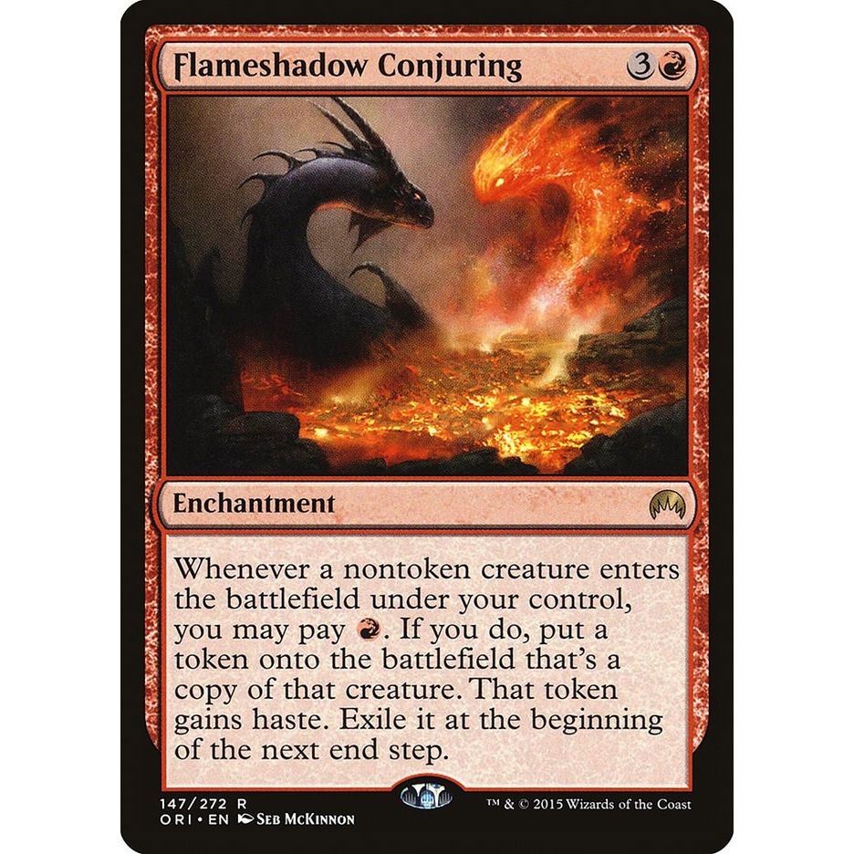 Image for Flameshadow Conjuring (147) (ORI) - Magic: The Gathering