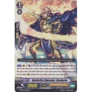 Image for Butterfly Liberator, Korderia (G-BT03/061EN) (G-BT03) - Cardfight Vanguard