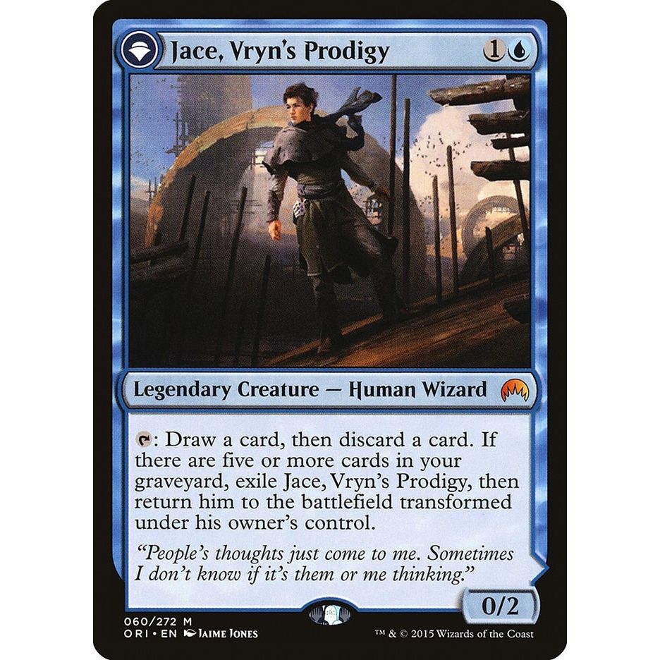 Image for Jace, Vryn's Prodigy (60) (ORI) - Magic: The Gathering