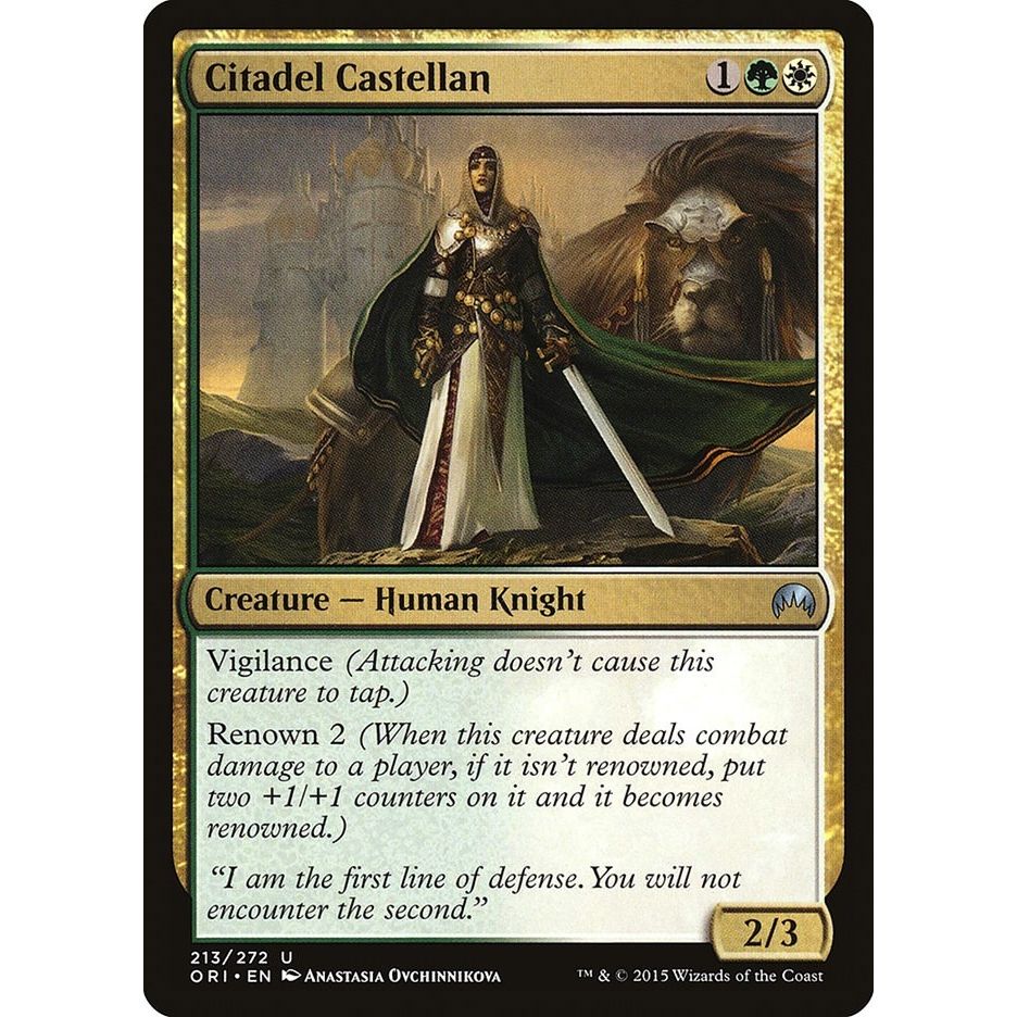 Image for Citadel Castellan (213) (ORI) - Magic: The Gathering