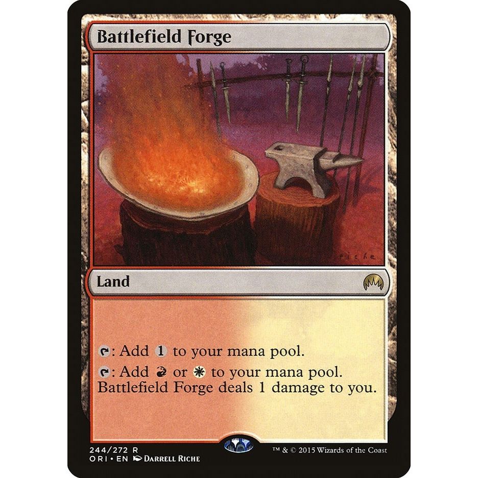 Image for Battlefield Forge (244) (ORI) - Magic: The Gathering