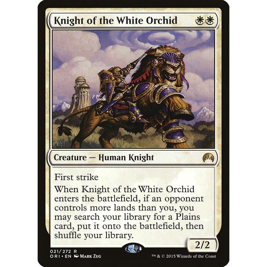 Image for Knight of the White Orchid (21) (ORI) - Magic: The Gathering