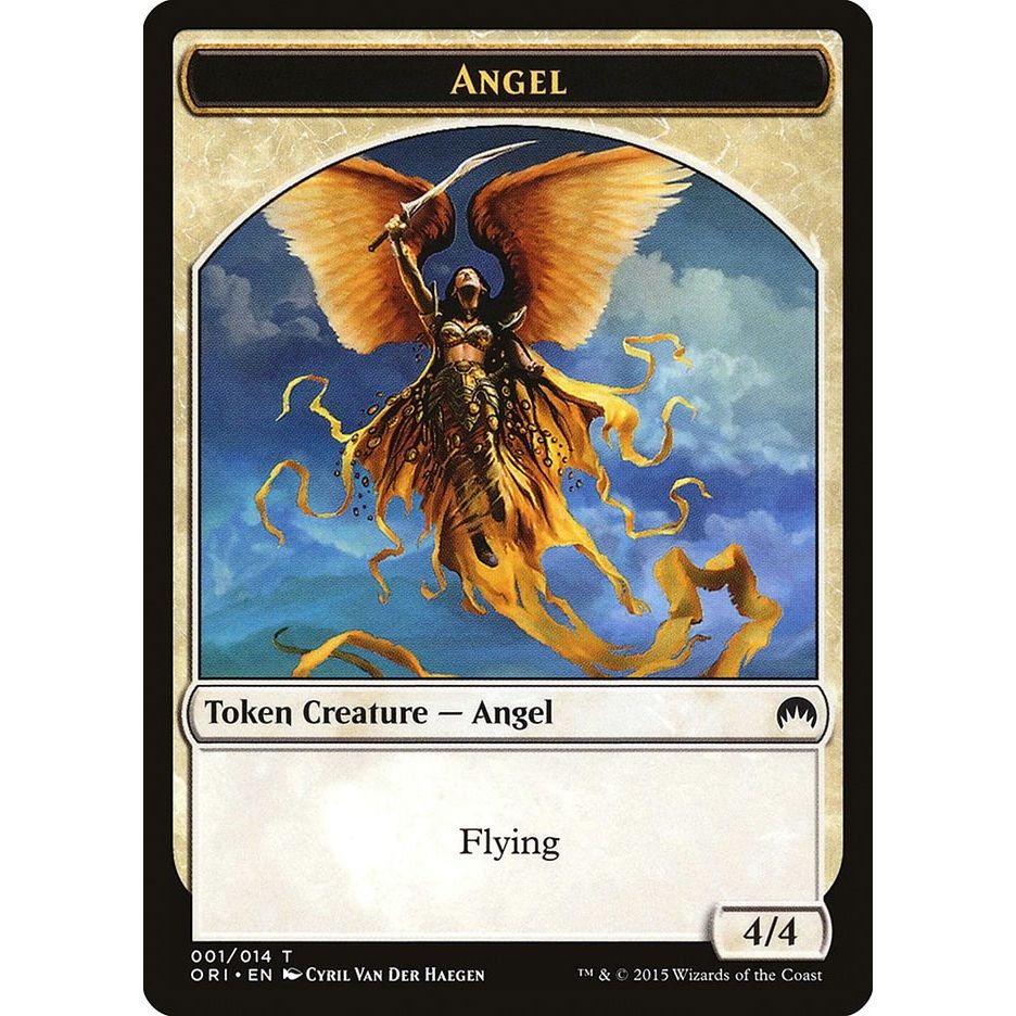 Image for Angel Token (1) (ORI) - Magic: The Gathering