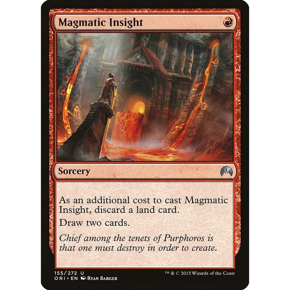 Image for Magmatic Insight (155) (ORI) - Magic: The Gathering
