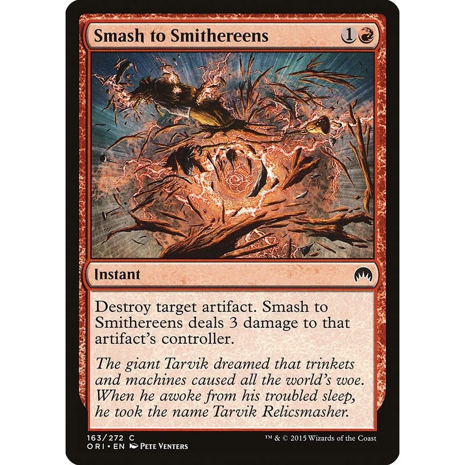 Image for Smash to Smithereens (163) (ORI) - Magic: The Gathering