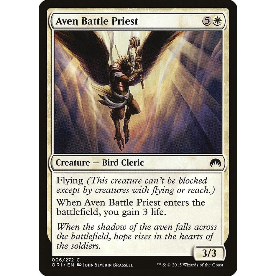Image for Aven Battle Priest (6) (ORI) - Magic: The Gathering