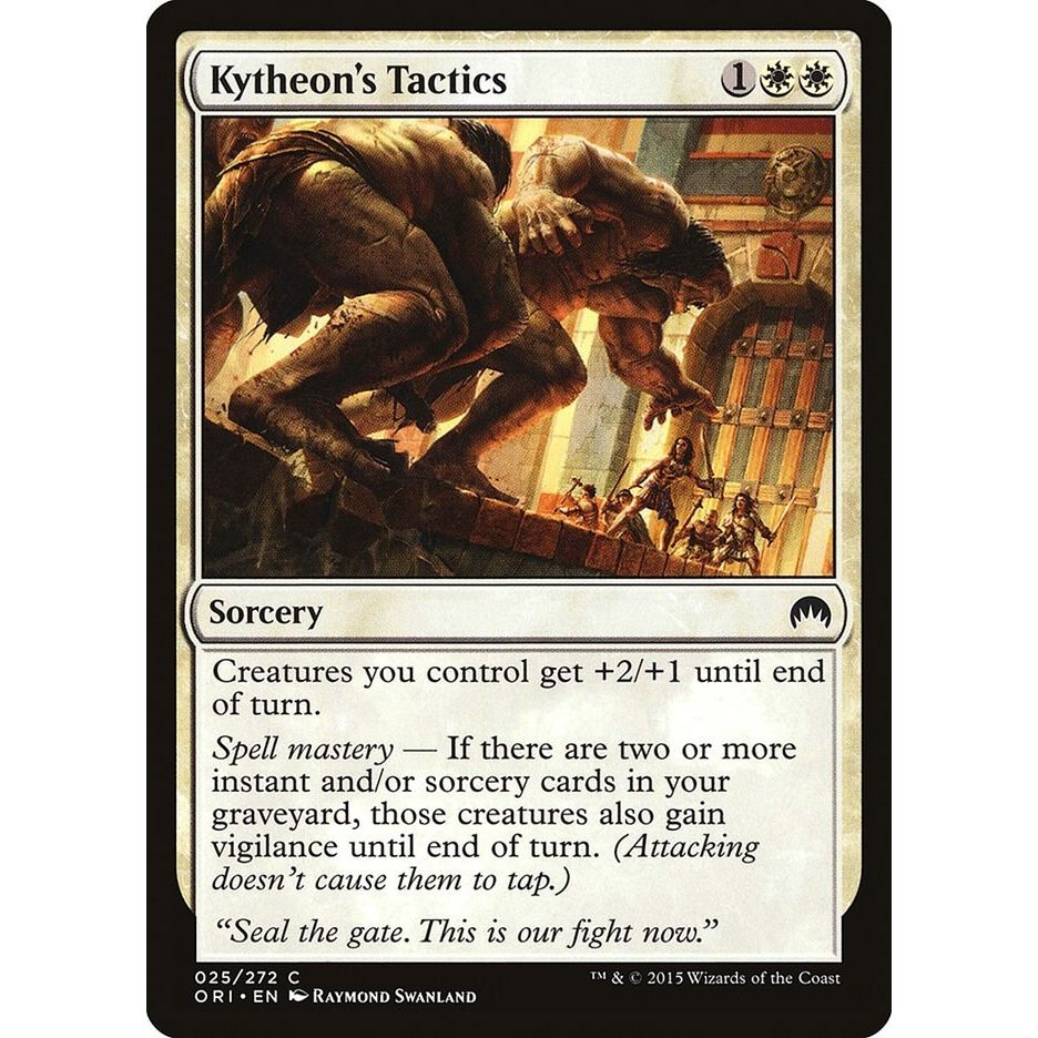 Image for Kytheon's Tactics (25) (ORI) - Magic: The Gathering