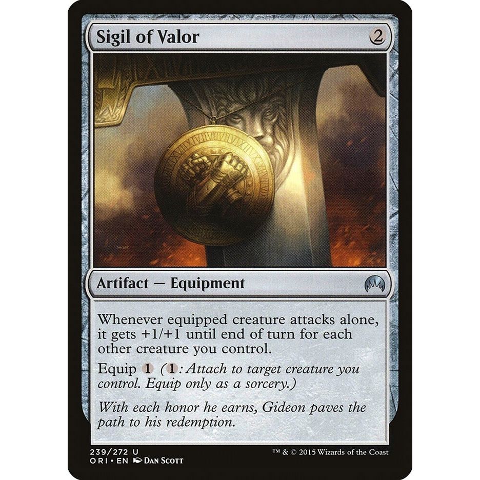 Image for Sigil of Valor (239) (ORI) - Magic: The Gathering