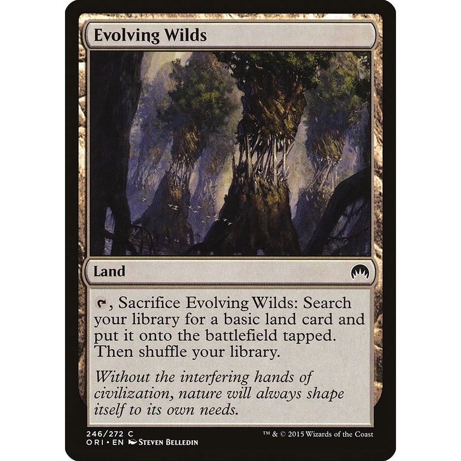 Image for Evolving Wilds (246) (ORI) - Magic: The Gathering