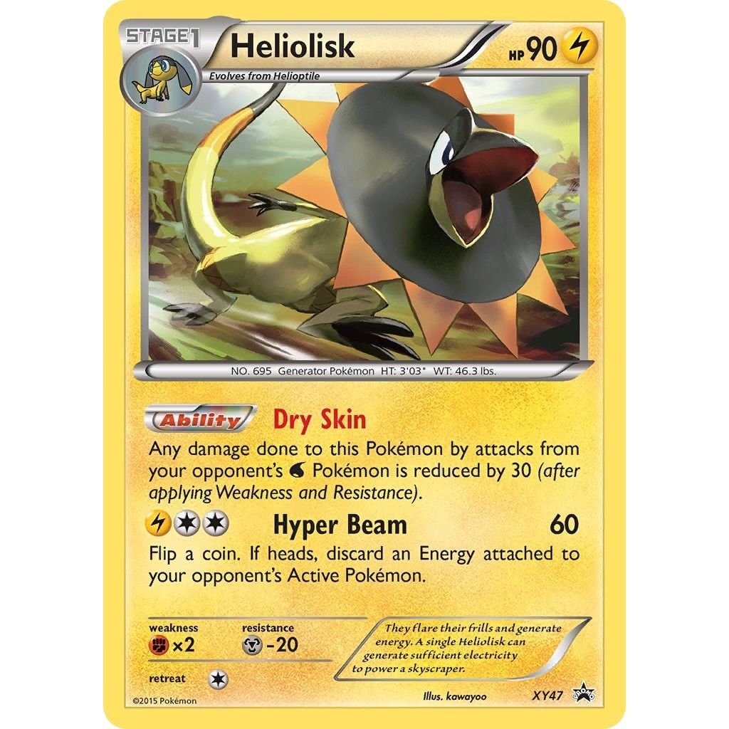 Image for Heliolisk - XY47 (XY47) (PR) - Pokemon