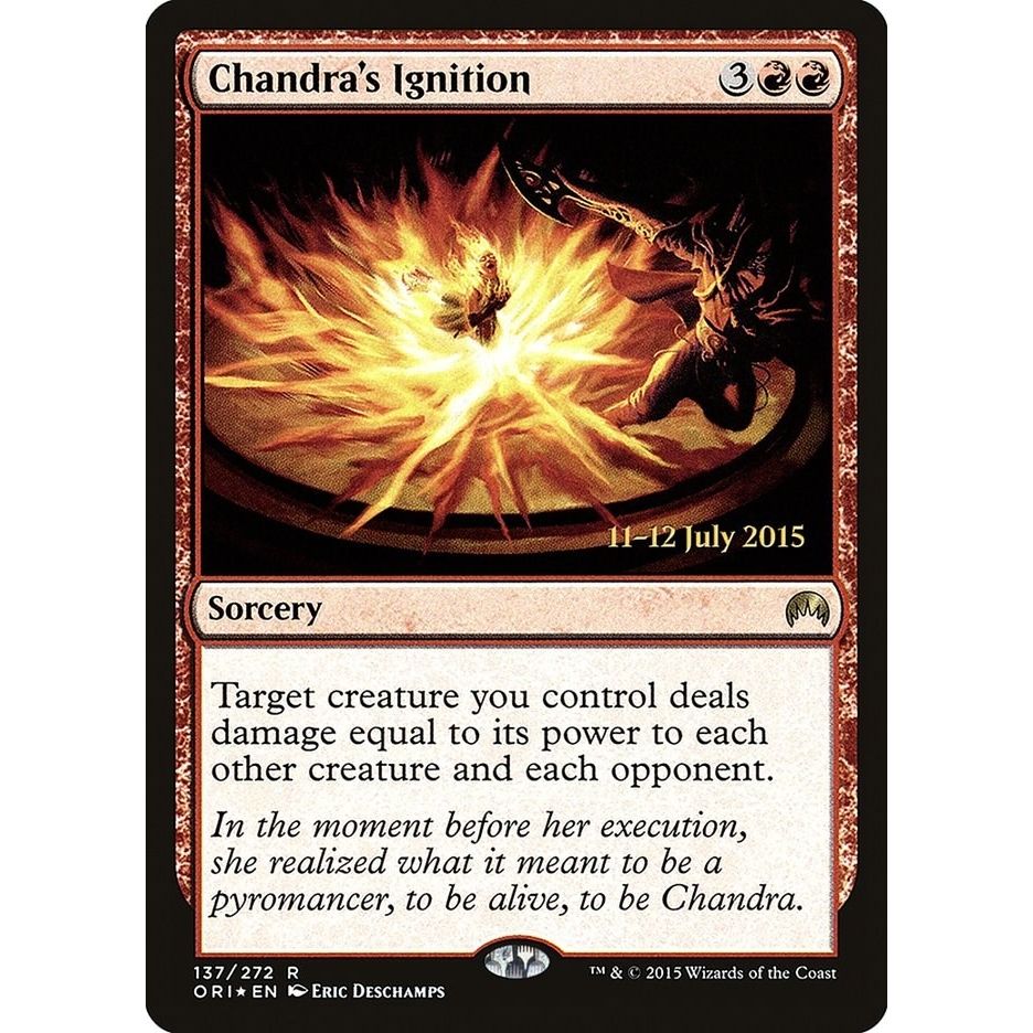 Image for Chandra's Ignition (137) (PRE) - Magic: The Gathering