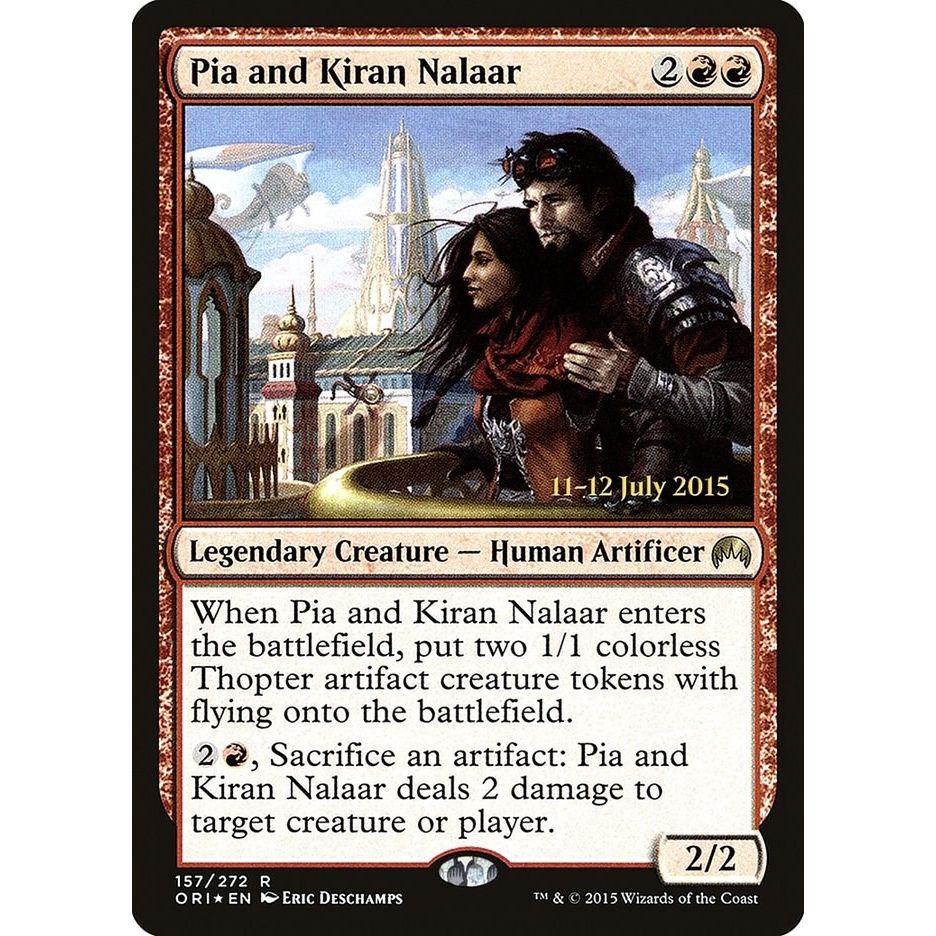 Image for Pia and Kiran Nalaar (157) (PRE) - Magic: The Gathering