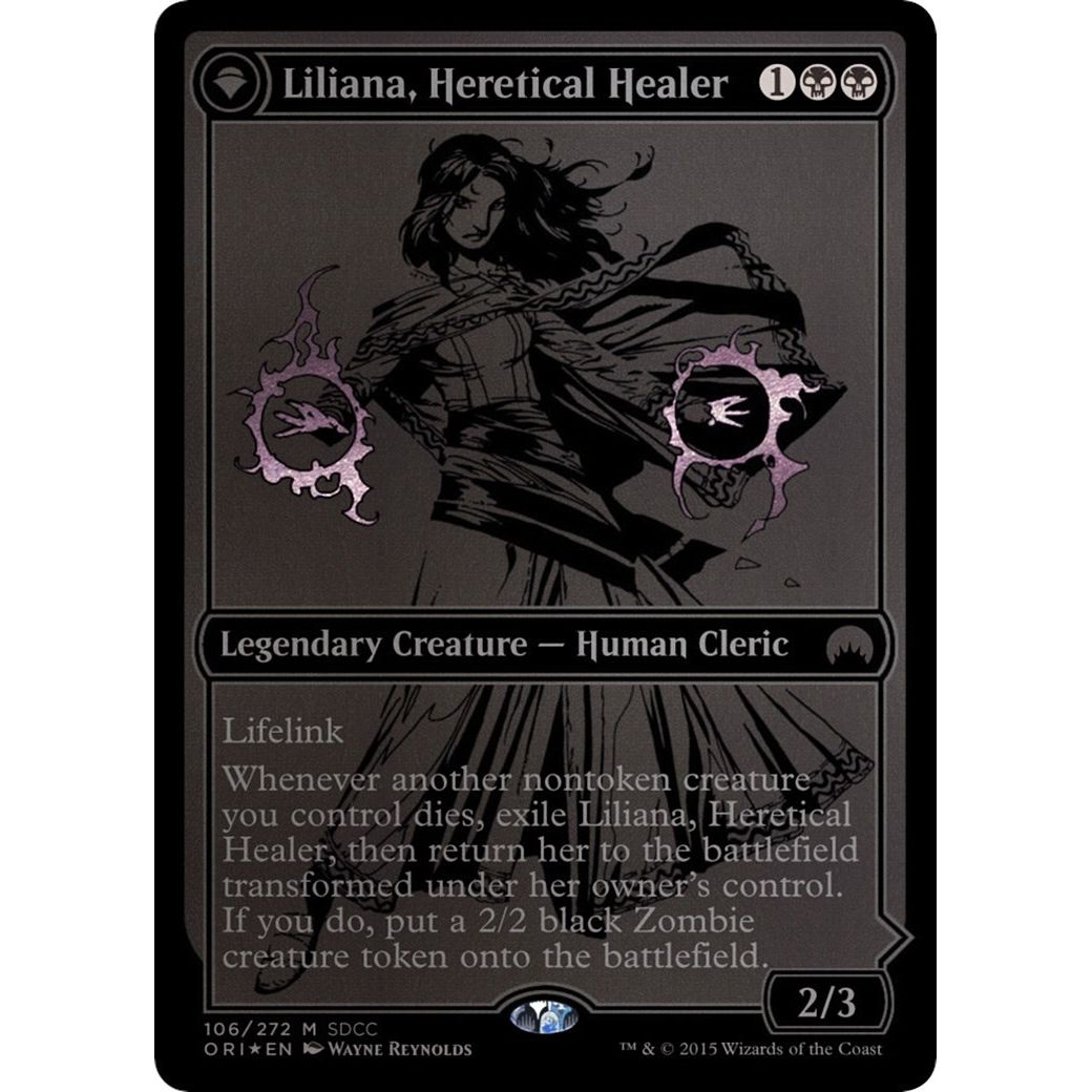 Image for Liliana, Heretical Healer (SDCC 2015 Exclusive) (106) (MEDIA) - Magic: The Gathering
