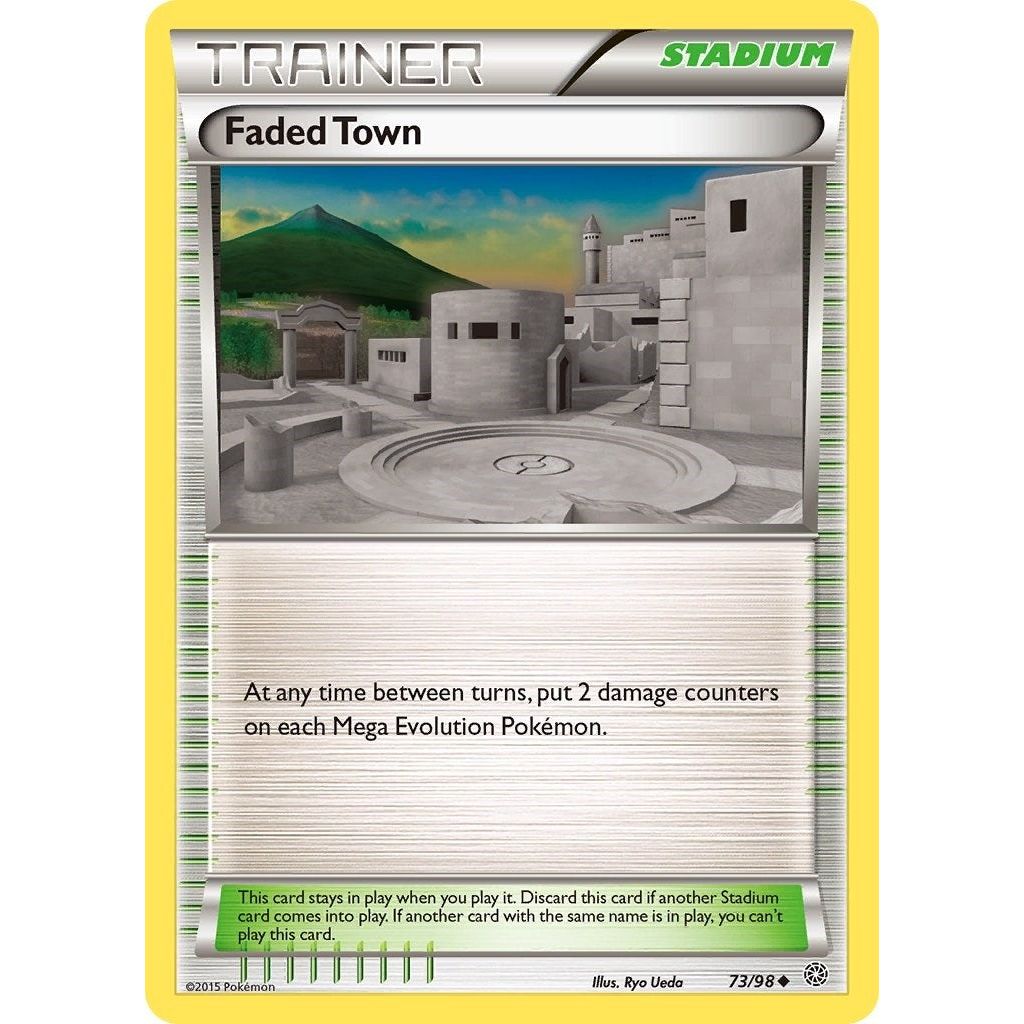 Image for Faded Town (73/98) (AOR) - Pokemon
