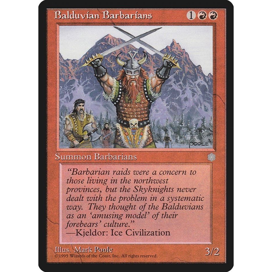 Image for Balduvian Barbarians (ICE) - Magic: The Gathering
