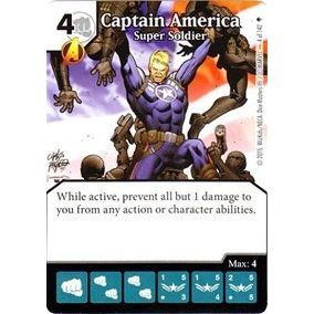 Image for Captain America - Super Soldier (4) - Dice Masters