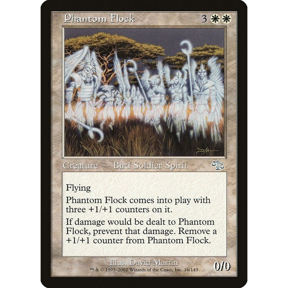 Image for Phantom Flock (16) (JUD) - Magic: The Gathering