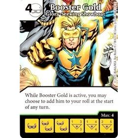 Image for Booster Gold - Glory-Seeking Showboat (80) - Dice Masters
