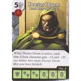 Image for Doctor Doom - Reed Richards' Rival (40) - Dice Masters