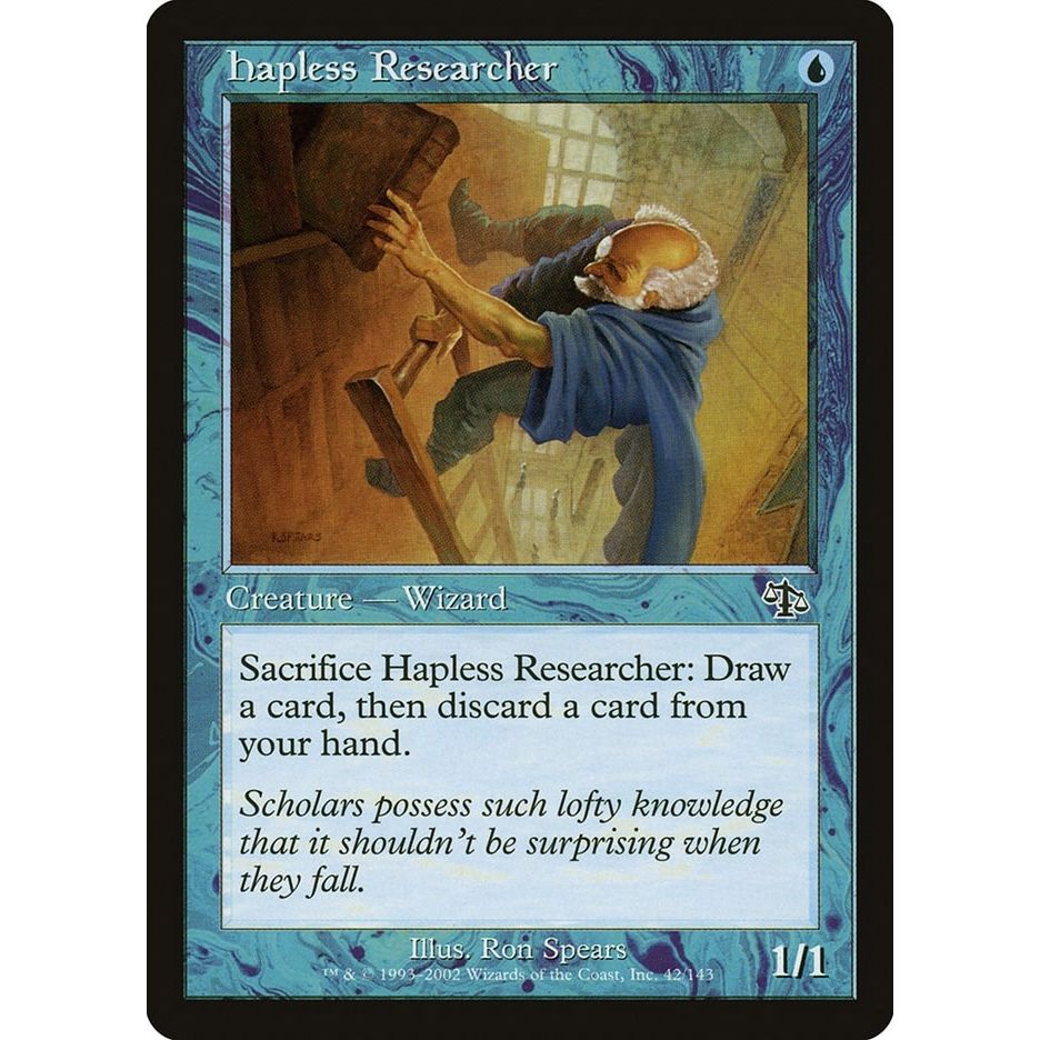 Image for Hapless Researcher (42) (JUD) - Magic: The Gathering