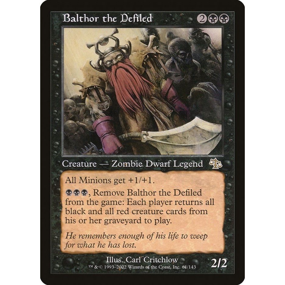 Image for Balthor the Defiled (61) (JUD) - Magic: The Gathering