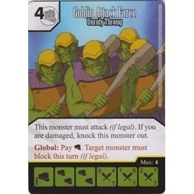 Image for Goblin Attack Force - Unruly Throng (84) - Dice Masters
