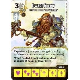 Image for Dwarf Cleric - Lesser Order of the Gauntlet (31) - Dice Masters