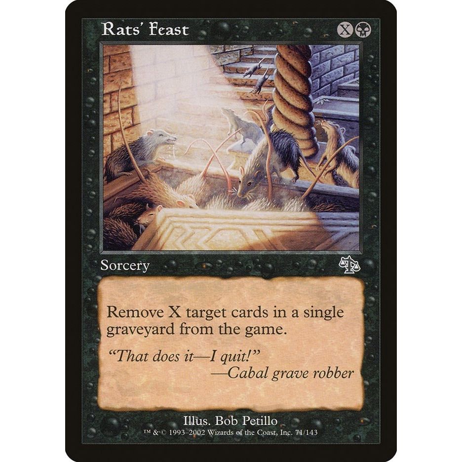Image for Rats' Feast (71) (JUD) - Magic: The Gathering
