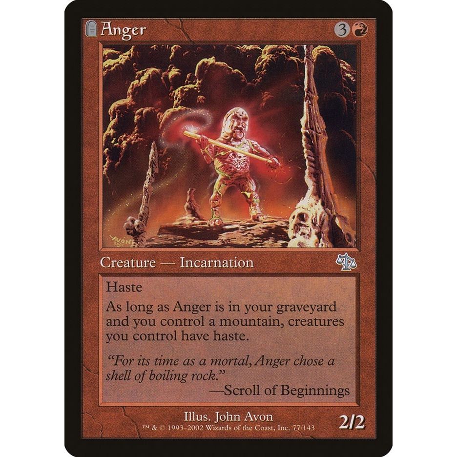 Image for Anger (77) (JUD) - Magic: The Gathering