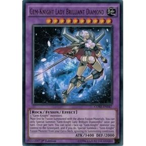 Image for Gem-Knight Lady Brilliant Diamond (CORE-EN047) (CORE) - YuGiOh