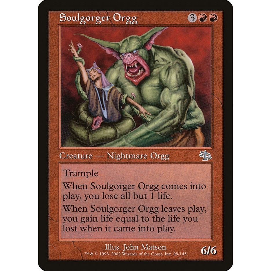 Image for Soulgorger Orgg (99) (JUD) - Magic: The Gathering