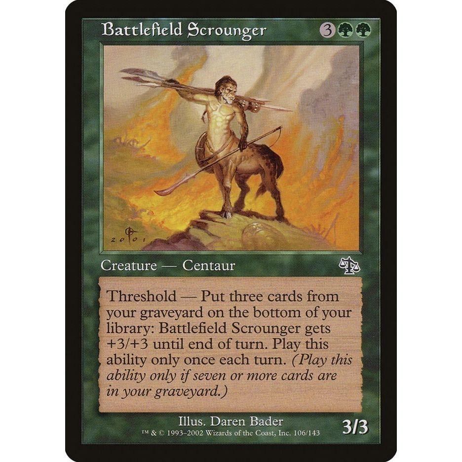 Image for Battlefield Scrounger (106) (JUD) - Magic: The Gathering