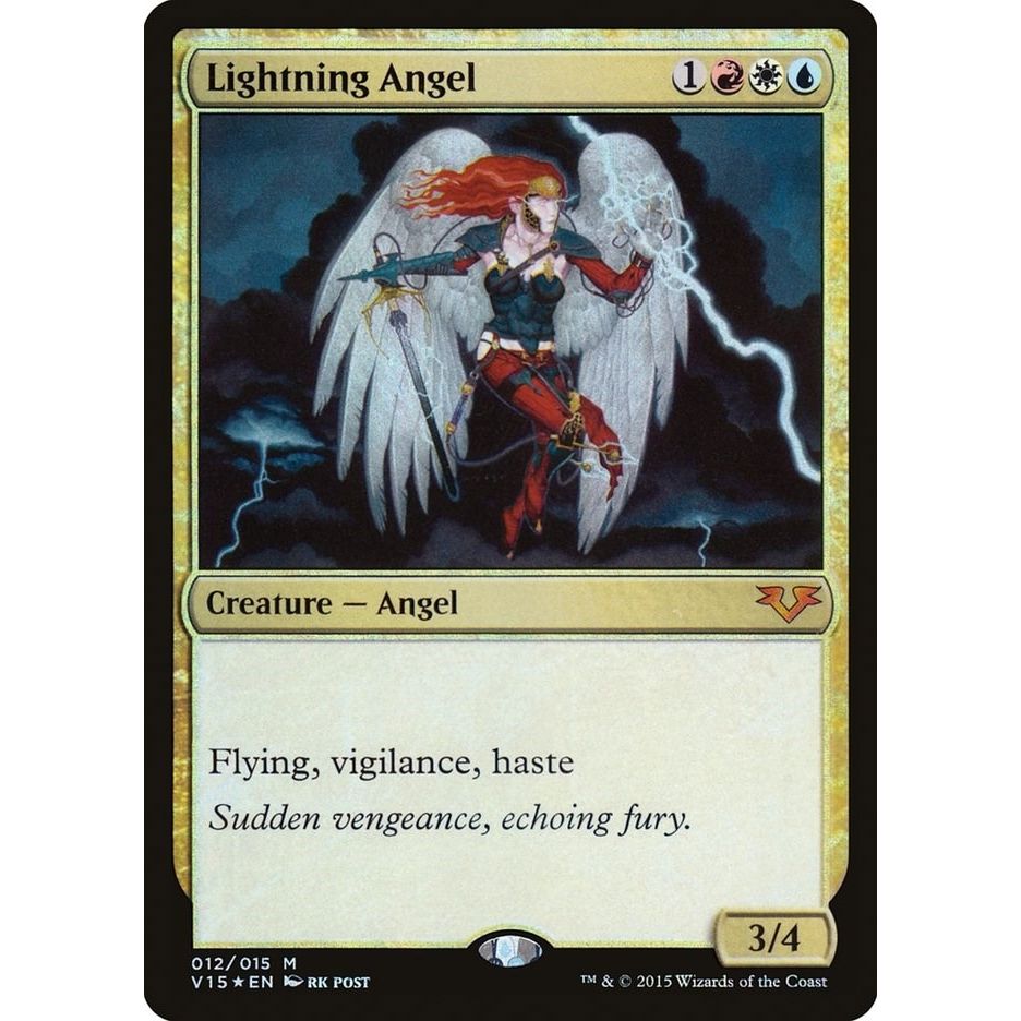 Image for Lightning Angel (12) (V15) - Magic: The Gathering