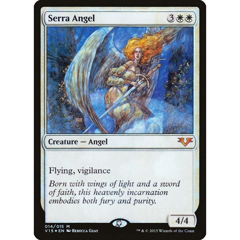 Image for Serra Angel (14) (V15) - Magic: The Gathering
