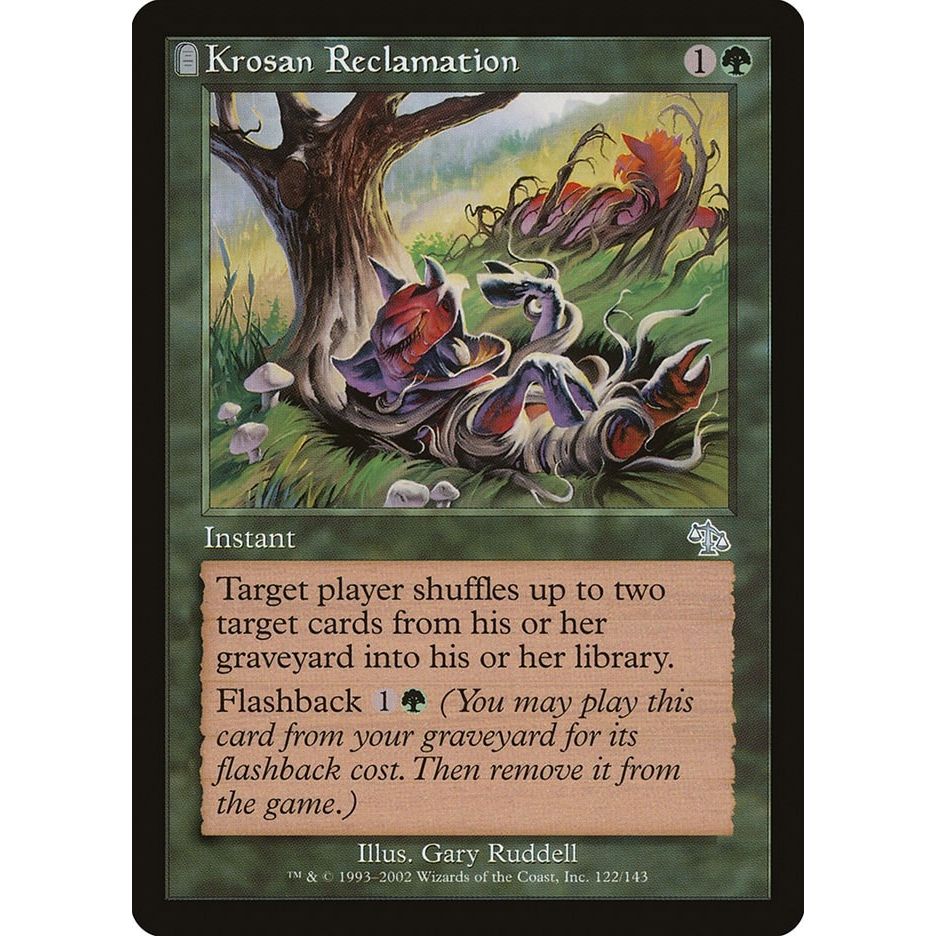 Image for Krosan Reclamation (122) (JUD) - Magic: The Gathering