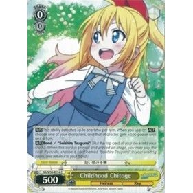Image for Childhood Chitoge (NK/W30-E014 C) (NK/W30) - Weiss Schwarz