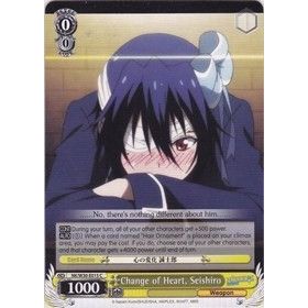 Image for Change of Heart, Seishiro (NK/W30-E015 C) (NK/W30) - Weiss Schwarz