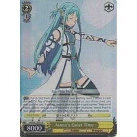 Image for Asuna's Quiet Time (Parallel Foil) (SAO/SE23-E01 R) (SAO/SE23) - Weiss Schwarz
