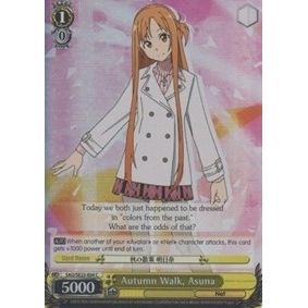 Image for Autumn Walk, Asuna (Parallel Foil) (SAO/SE23-E04 C) (SAO/SE23) - Weiss Schwarz