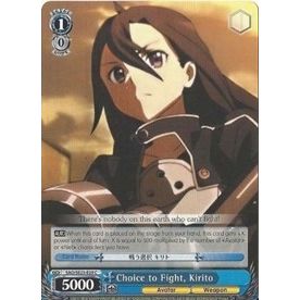 Image for Choice to Fight, Kirito (SAO/SE23-E29 C) (SAO/SE23) - Weiss Schwarz