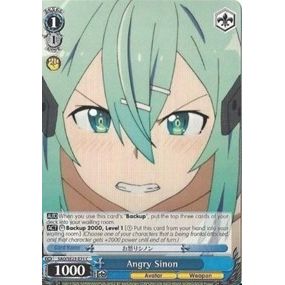 Image for Angry Sinon (SAO/SE23-E31 C) (SAO/SE23) - Weiss Schwarz