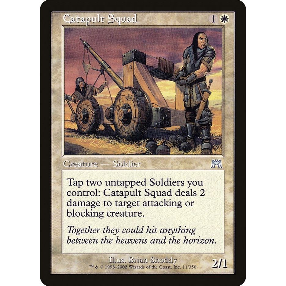 Image for Catapult Squad (11) (ONS) - Magic: The Gathering