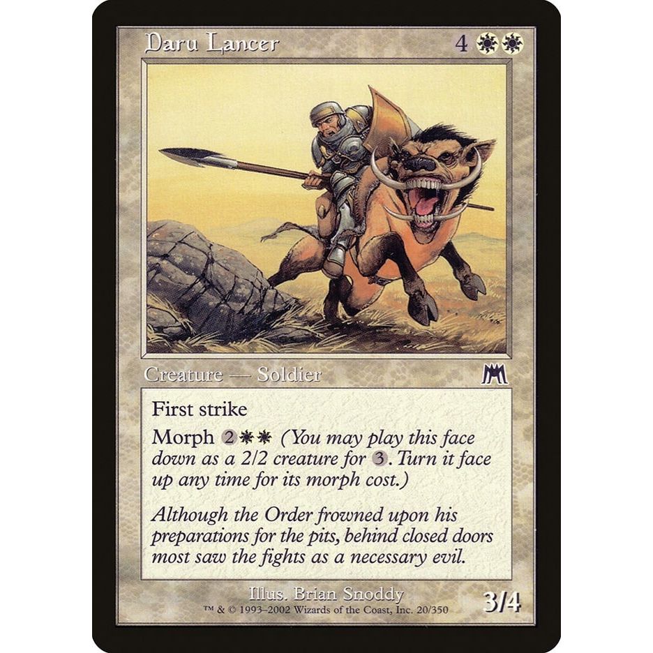 Image for Daru Lancer (20) (ONS) - Magic: The Gathering
