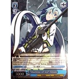 Image for "Machine of Ice" Sinon (RRR) (SAO/SE23-TE15R RRR) (SAO/SE23) - Weiss Schwarz