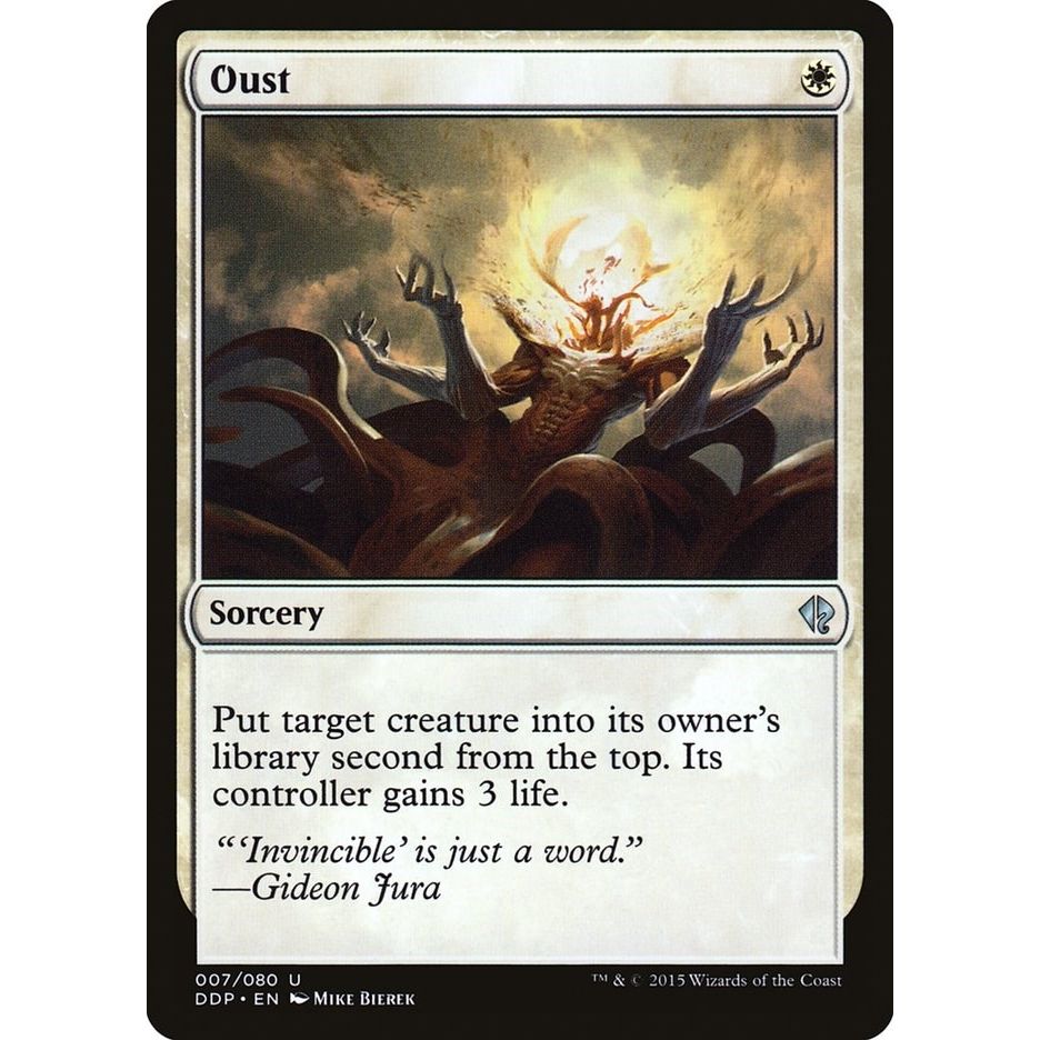 Image for Oust (7) (DDP) - Magic: The Gathering