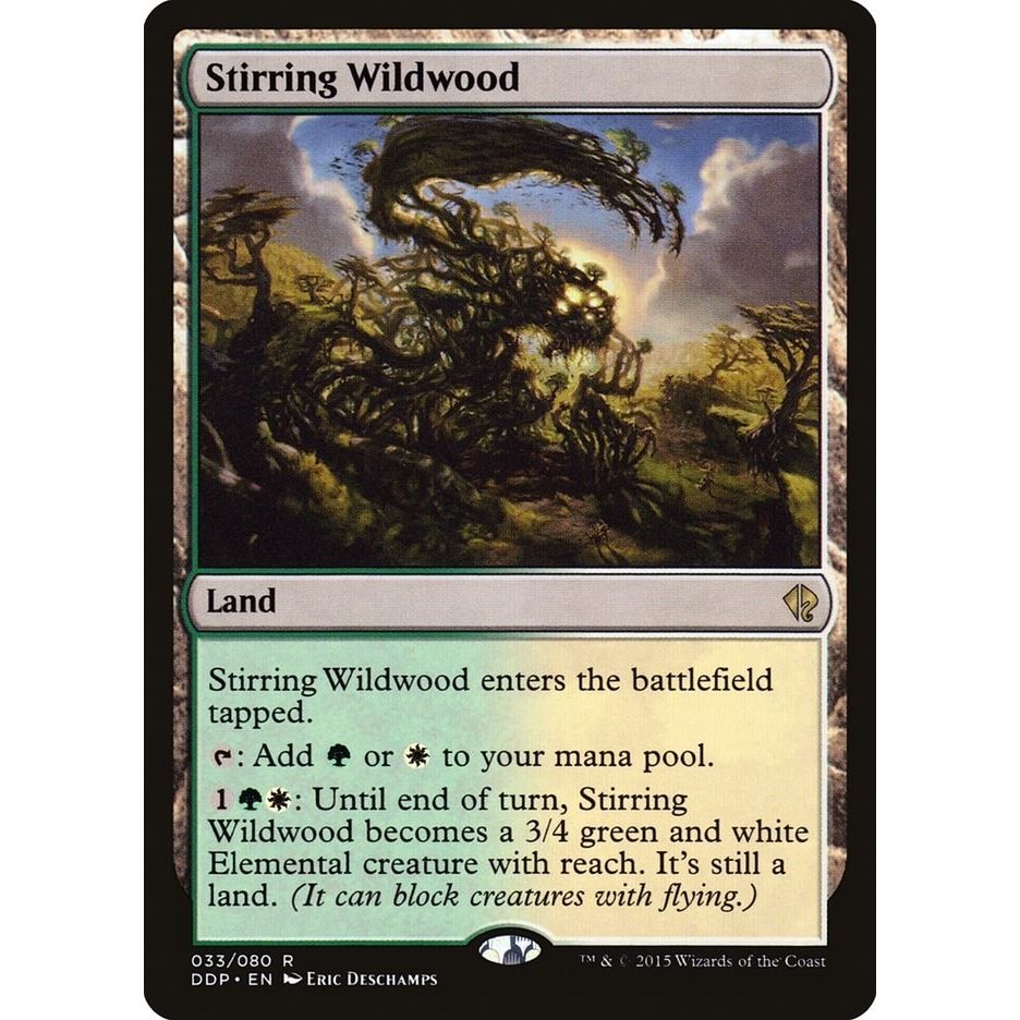 Image for Stirring Wildwood (33) (DDP) - Magic: The Gathering