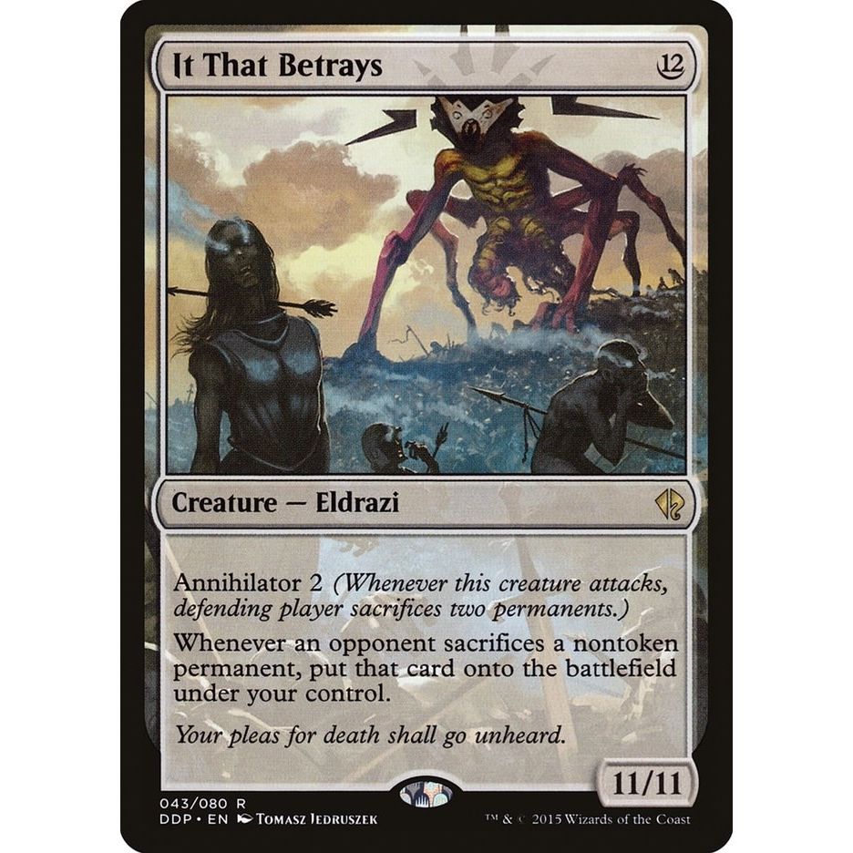 Image for It That Betrays (43) (DDP) - Magic: The Gathering