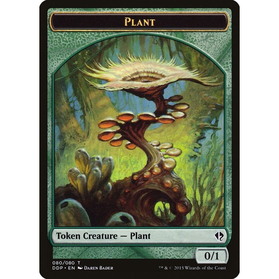 Image for Plant Token (80) (DDP) - Magic: The Gathering